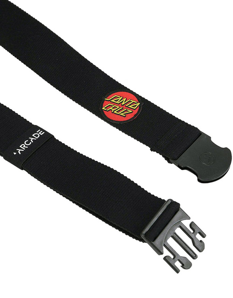 Santa Cruz Arcade Adventure Rambler Belt Black/SC Dot