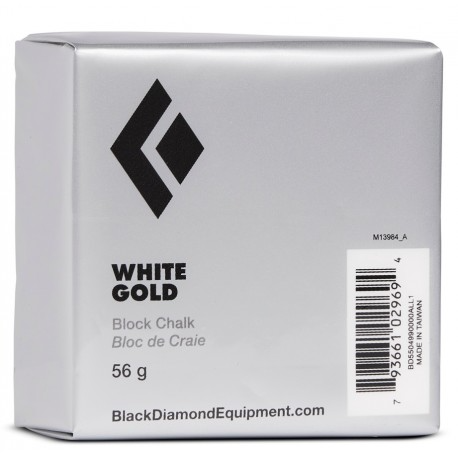 3x Black Diamond White Gold Loose Climbing Chalk Block - 56g (Bulk Pack)