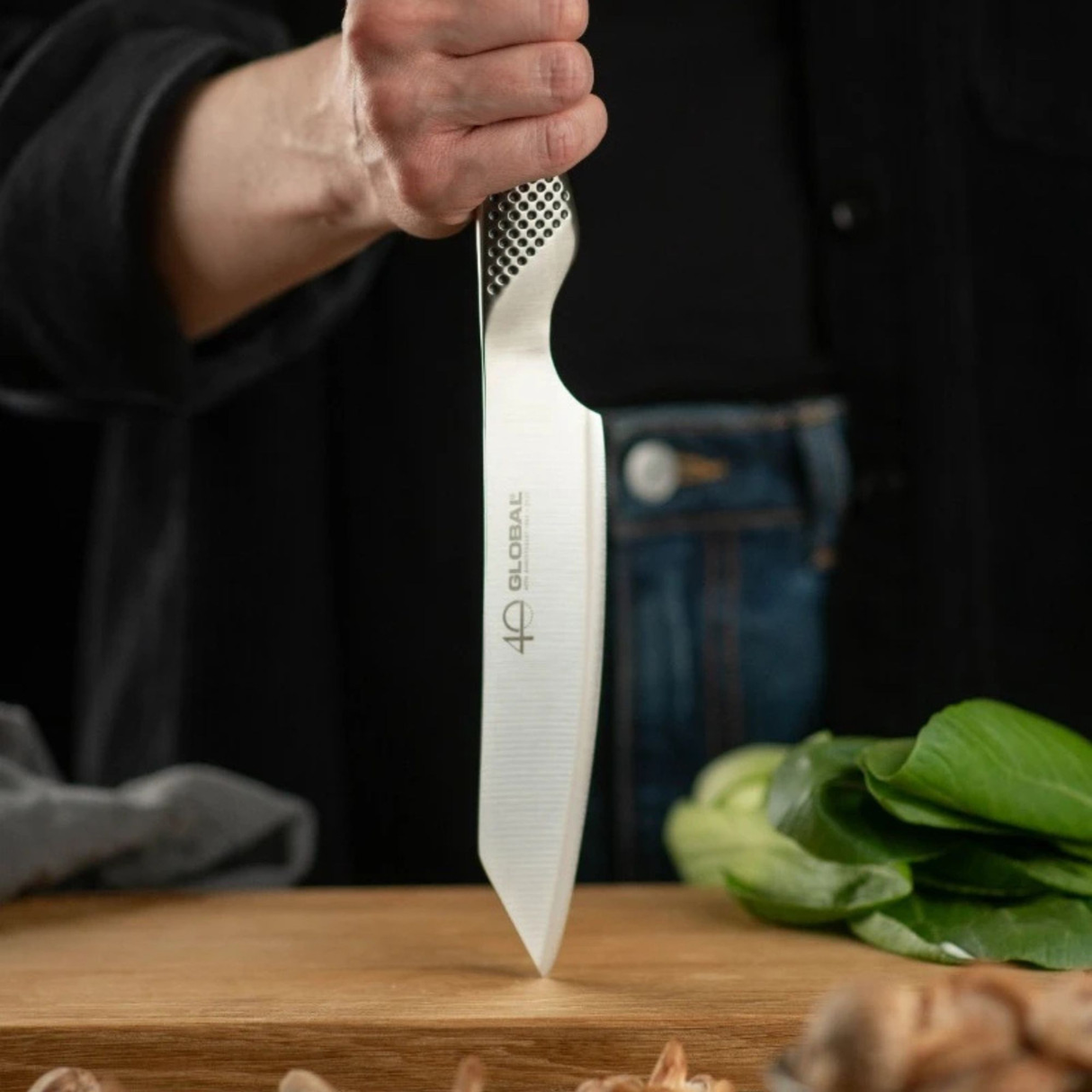 Global 40th Anniversary Kiritsuke 15cm Knife