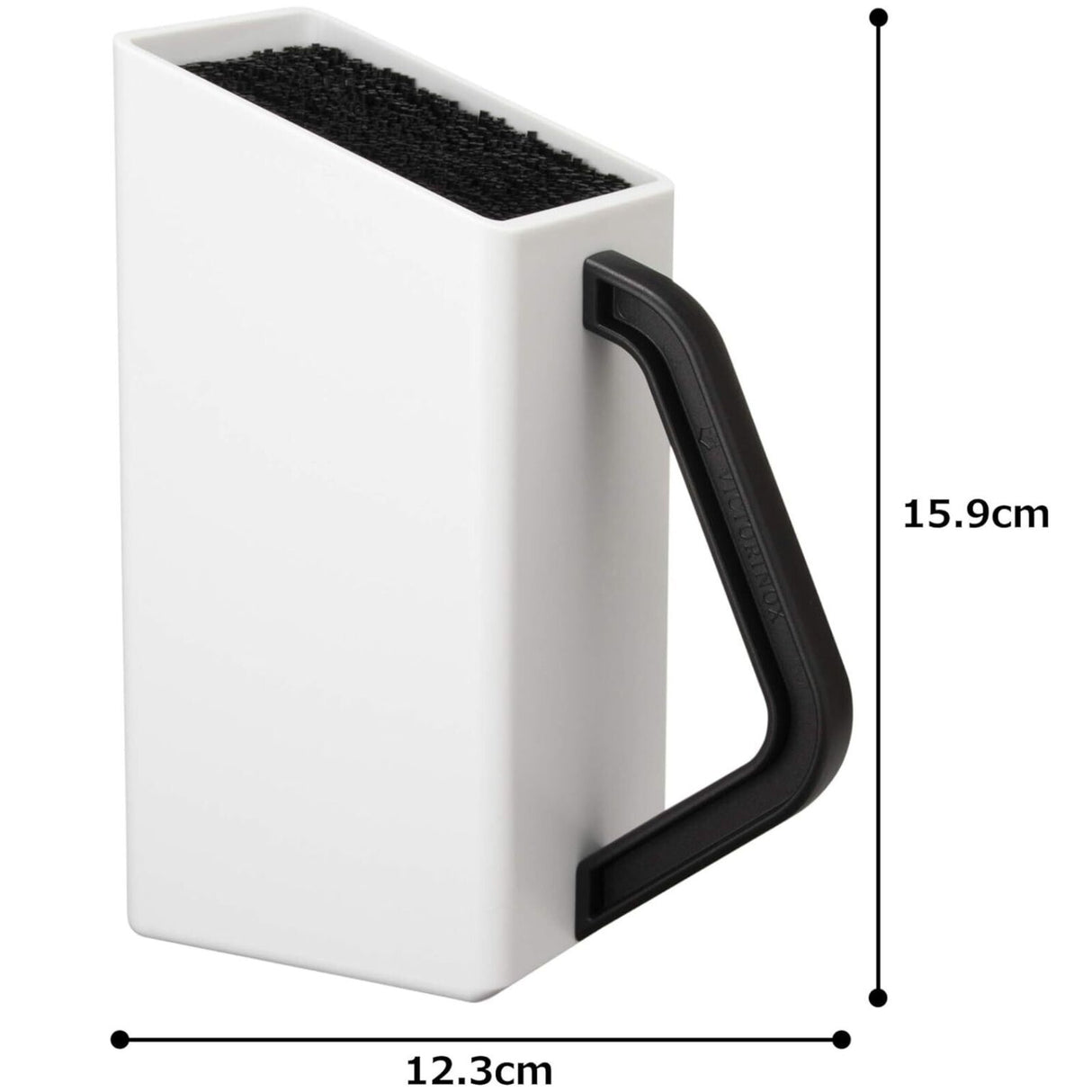 Victorinox Swiss Classic Empty Cutlery Knife Block in White