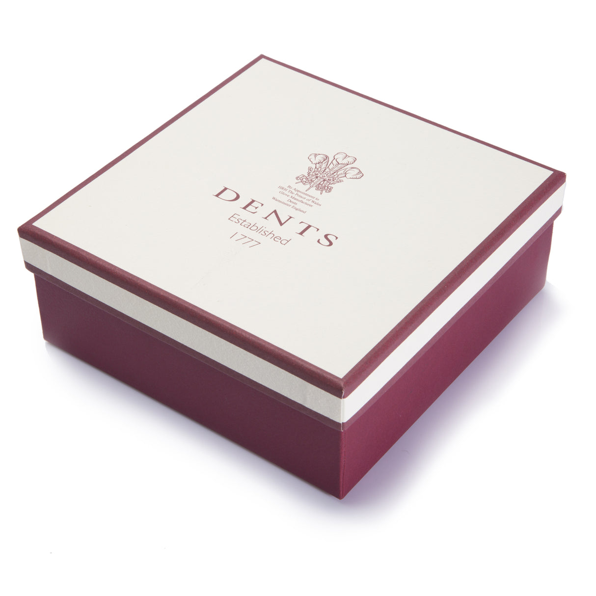 Dents Mens Lined Leather Sleek Belt with Gift Box in Brown