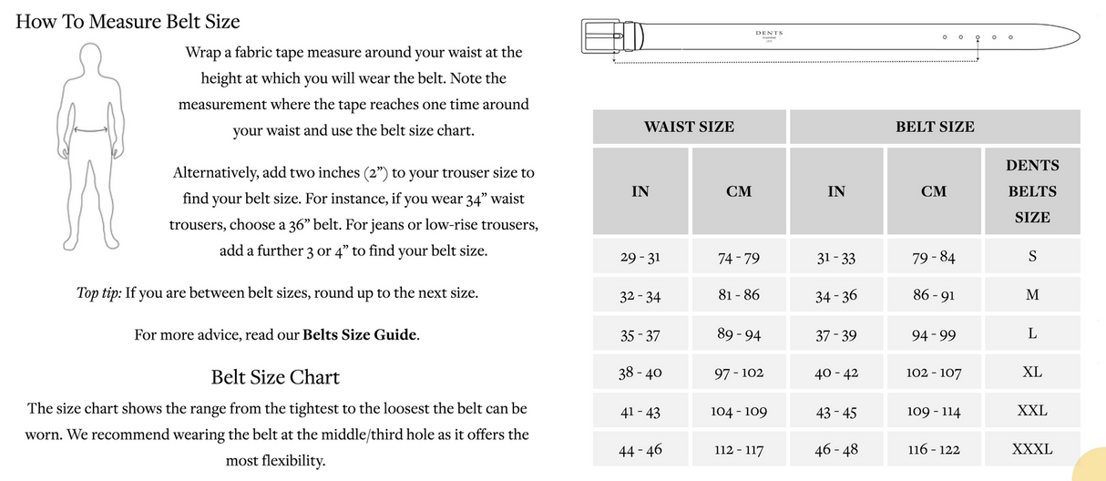 Dents Mens Stretch Plaited Leather Belt - Black/Brown