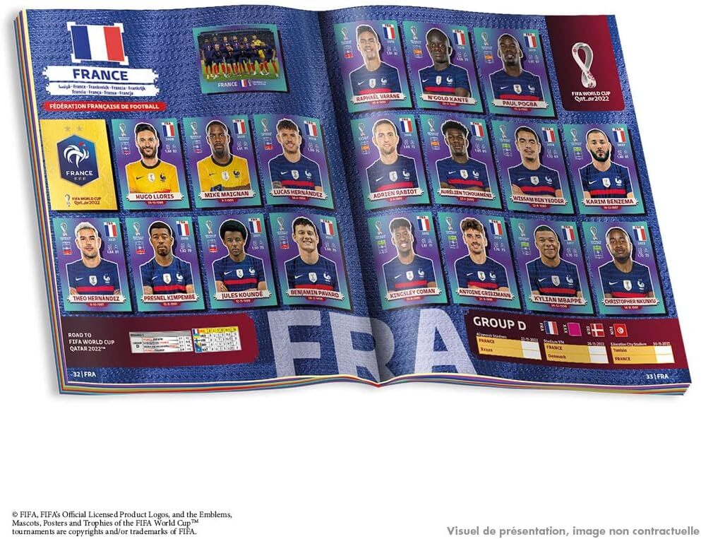 Panini 2022 FIFA World Cup Qatar Sticker Starter Pack (Soccer/Football)