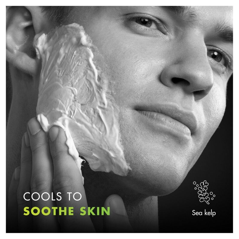 Gillette Labs 198ml Rapid Foaming Shave Gel Mens Sea Kelp Skin Protection