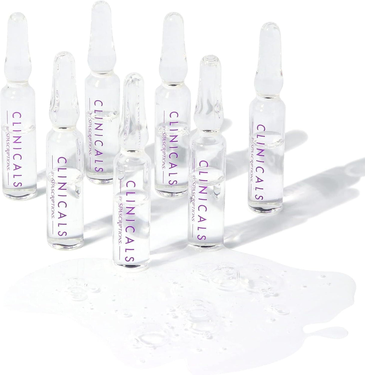 Spascriptions Clinicals 7-Pack Resurfacing Serum Ampoules - Niacinamide & Glycolic Acid