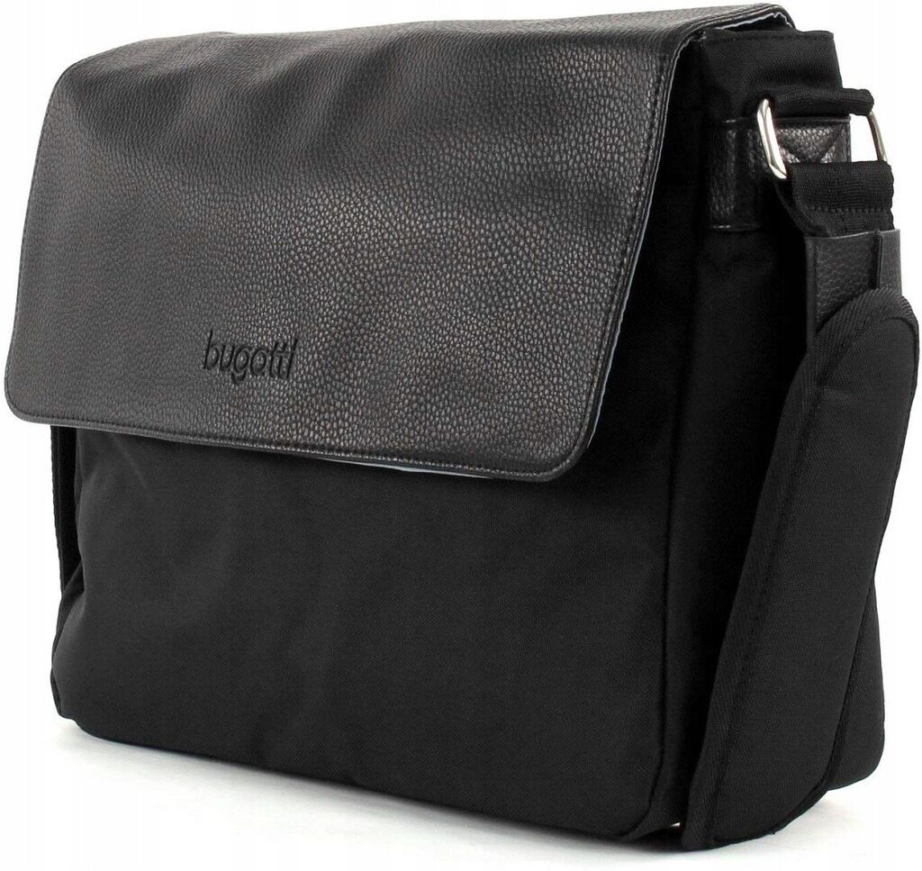 Bugatti Serie Cosmos 2.0 9.4L Messenger Bag 28x37cm in Black