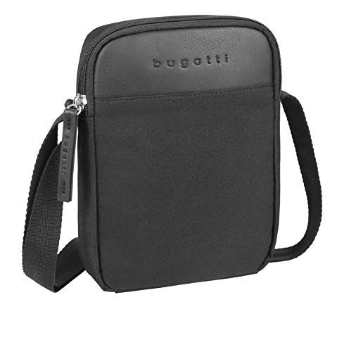 Bugatti City Guide Crossbody Shoulder Bag 24x17cm in Black