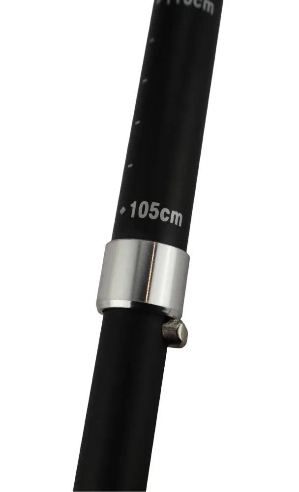 Telescopic Adjustable Hiking Pole Folding Walking Stick Adjustable Trekking 105cm - 125cm