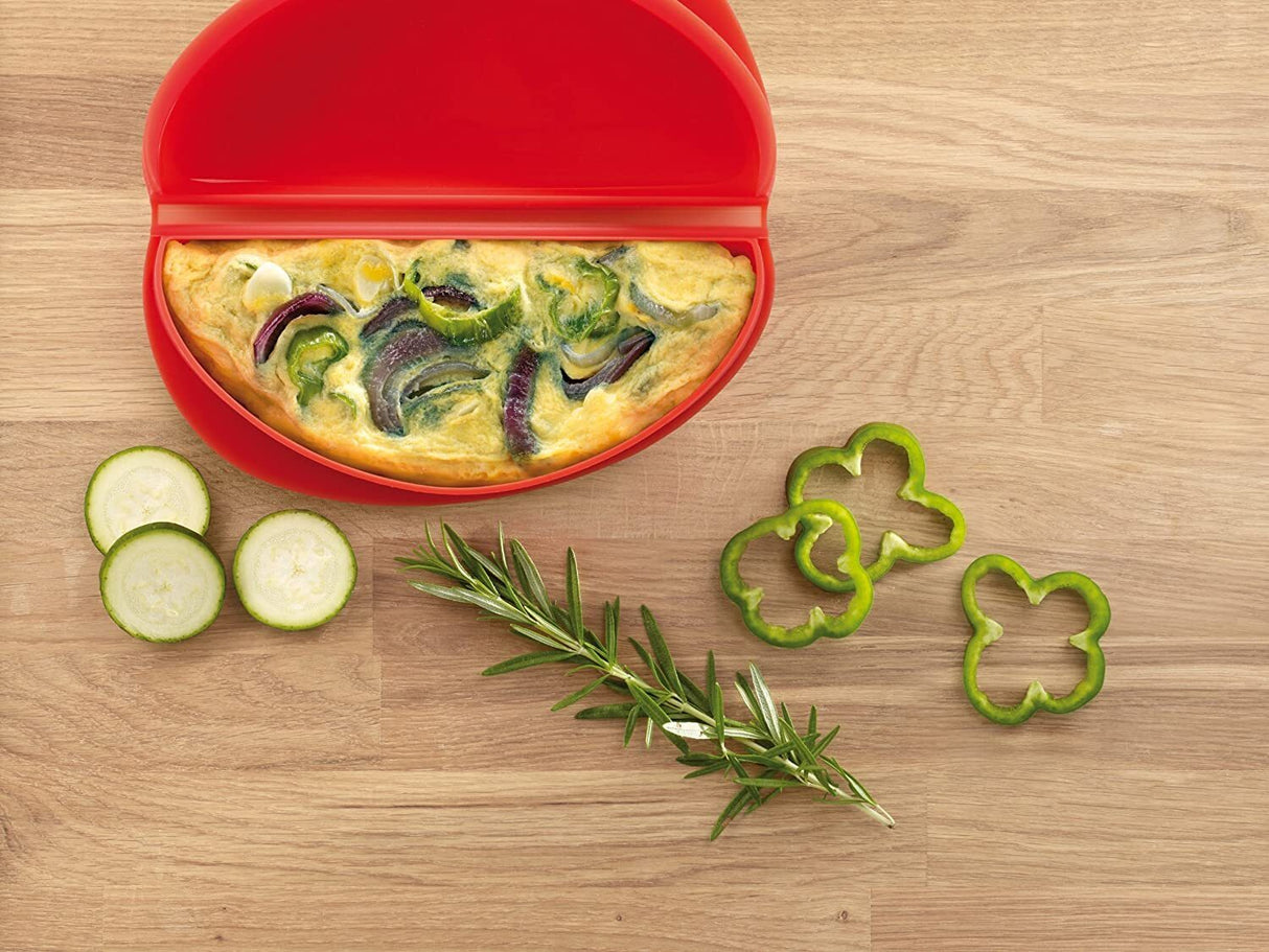 Lekue Silicone Non Stick Pancake Microwave Breakfast Maker Egg Omelette Tool