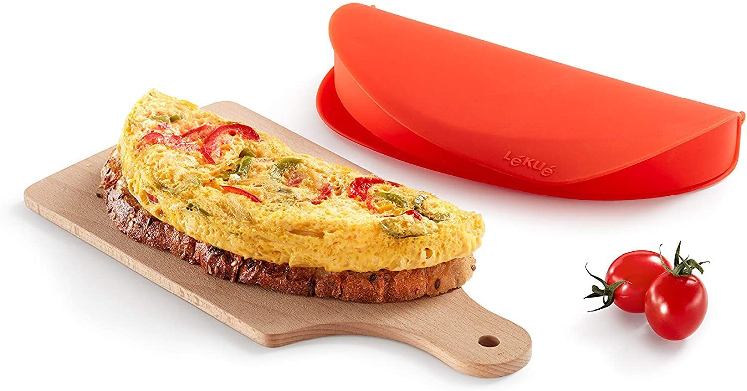 Lekue Silicone Non Stick Pancake Microwave Breakfast Maker Egg Omelette Tool