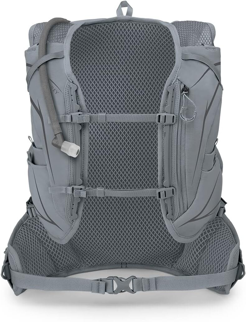 Osprey Dyna 15 Womens Running Hydration Vest Bag w/ Hydraulics Reservoir in Slate Grey M/L