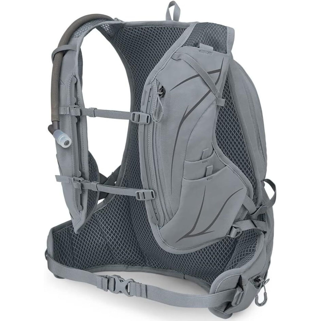 Osprey Dyna 15L Womens Running Hydration Vest w/ Hydraulics Reservoir - Slate Grey - Size M/L