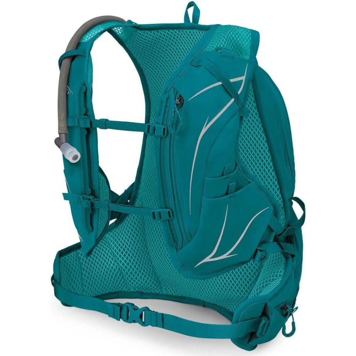 Osprey Dyna 15 Womens Running Hydration Vest with Hydraulics Reservoir in Verdigris Green Size M/L