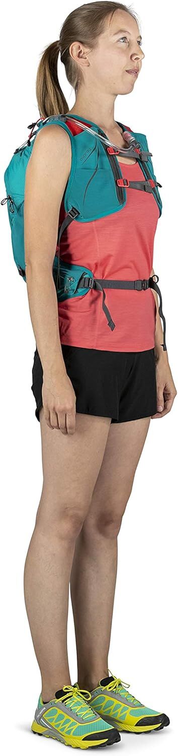 Osprey Dyna 15L Women's Running Hydration Vest Bag in Reef Teal Size XS/S