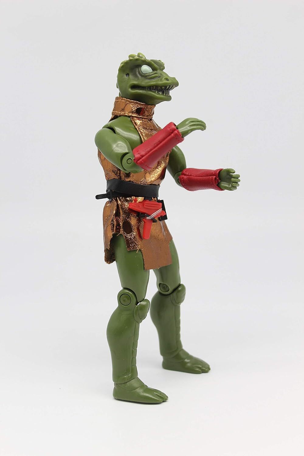 Mego Action Figure 8” Star Trek - Gorn with Glow in The Dark Eyes, Spines, and Teeth