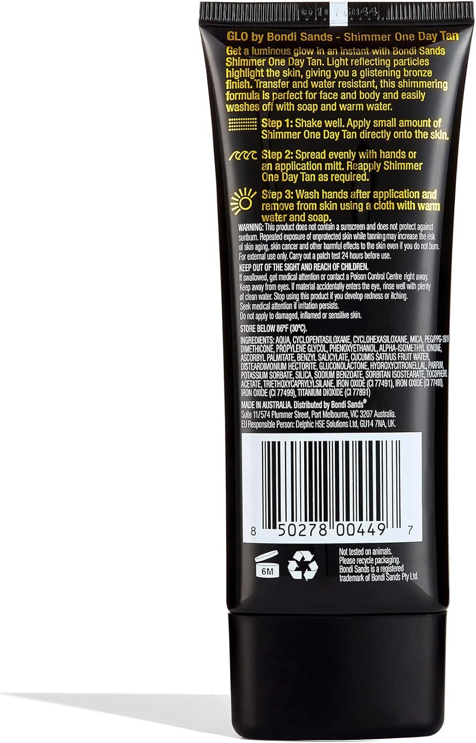 Bondi Sands Glo Shimmer One Day Tan Lotion - 100ml