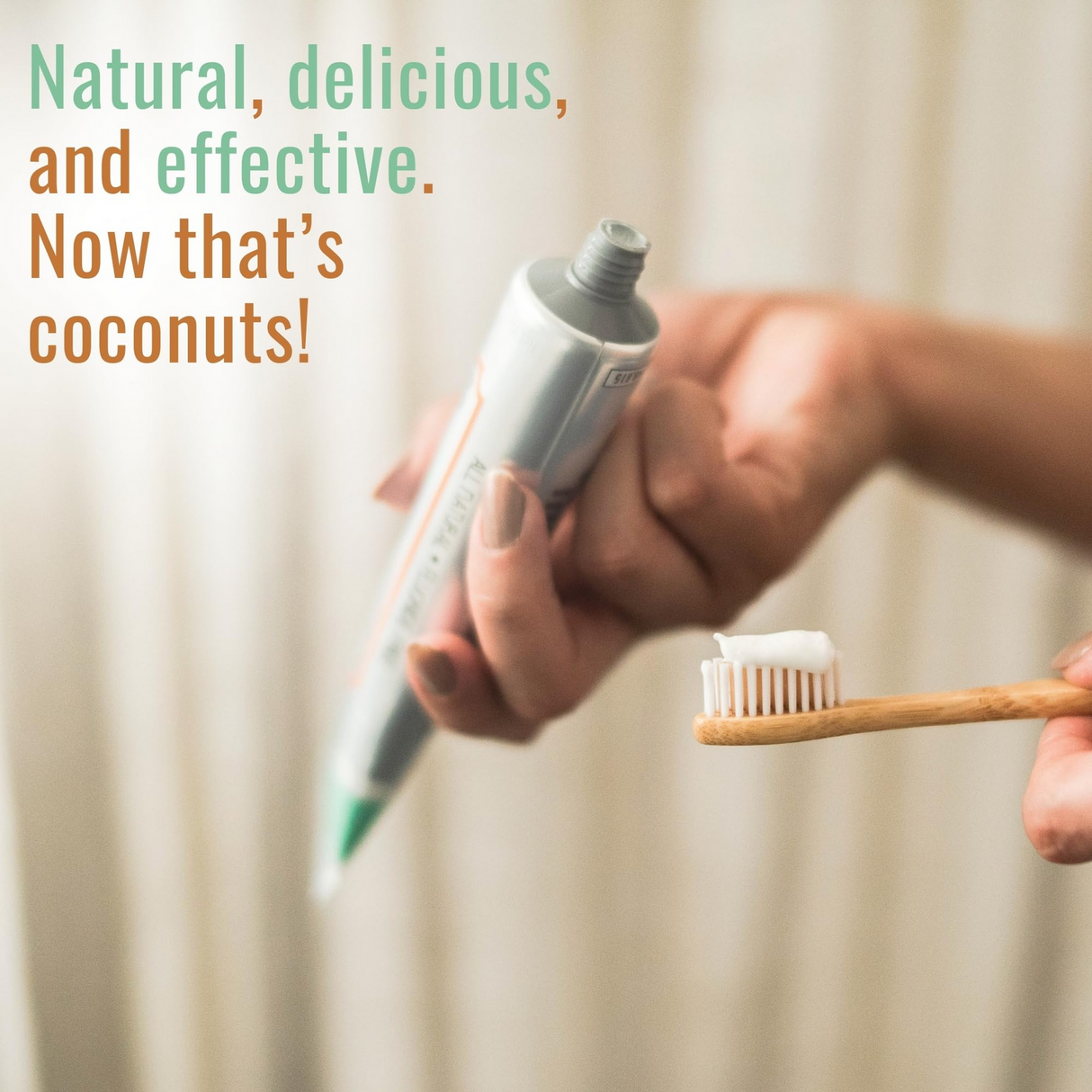 Dr. Ginger's Coconut Oil Toothpaste Activated White Charcoal Whitening - 4oz