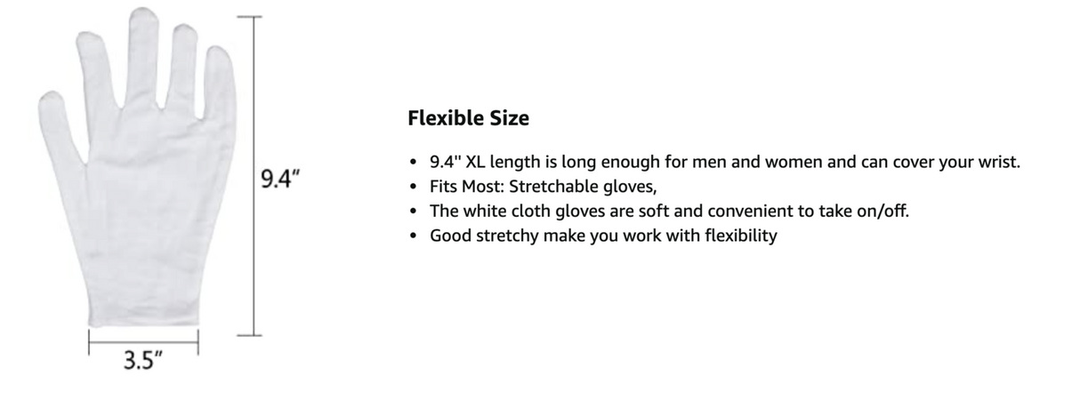 SANTA CLAUS GLOVES Christmas Magicians Debutant Debs Waiter Uniform Glove