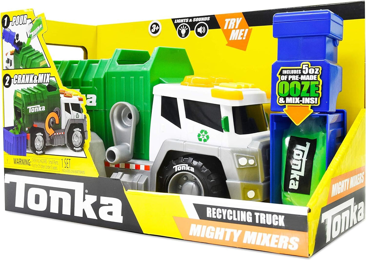 Tonka Mighty Mixers Recycling Toy Truck