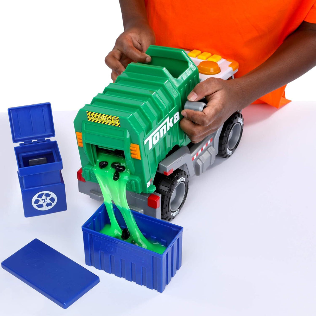 Tonka Mighty Mixers Recycling Toy Truck