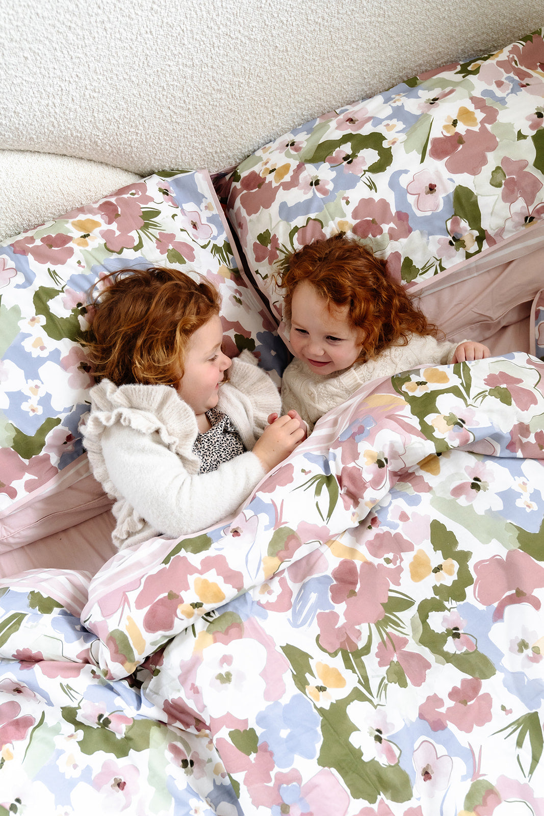 100% Cloud Cotton Duvet Quilt Cover Set w/ 2 Pillow Cases in Flora