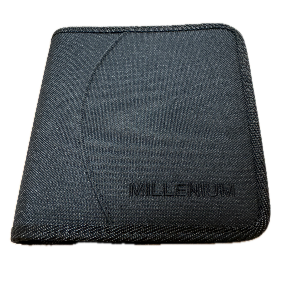 Canvas CD Wallet Sleeve Holder Disc In Car Ideal Storage Carry Case for 12 CDs