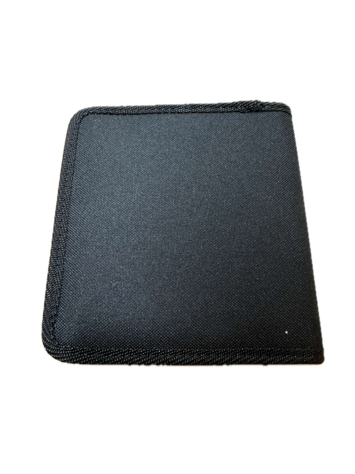 Canvas CD Wallet Sleeve Holder Disc In Car Ideal Storage Carry Case for 12 CDs