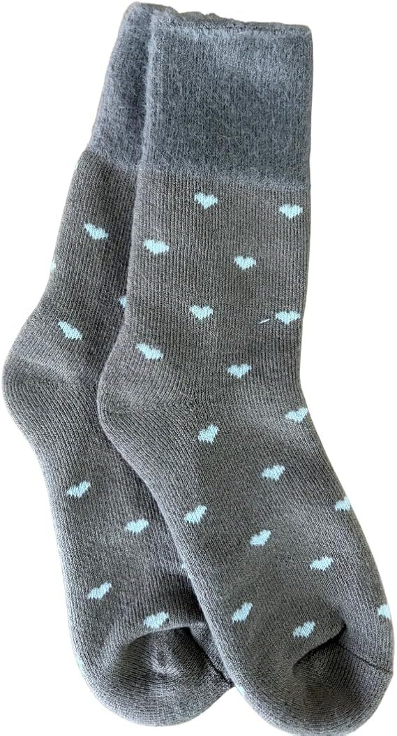 6 Pairs Coco&Hana Womens Thick Alpaca Wool Blend Socks (EU36-EU41) - Thermal Cosy & Warm