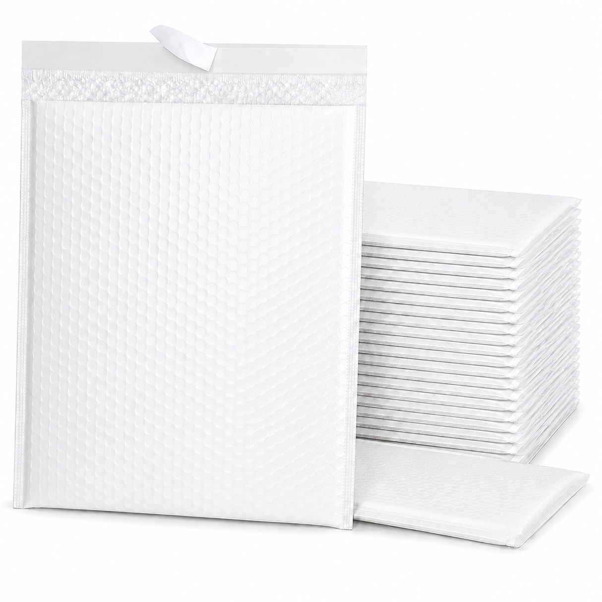 100x White Poly Bubble Mailers Padded Cushioned Postage Envelope - "Size 5" (305mm x 400mm)