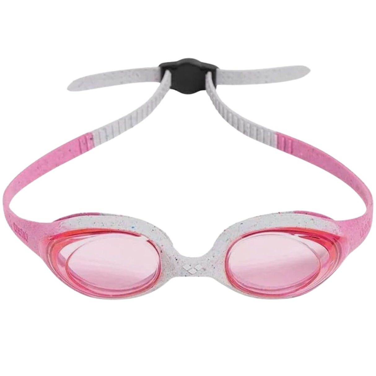 Arena Spider Junior Kids Swimming Goggles – Pink/Grey/Pink – Ages 6–12