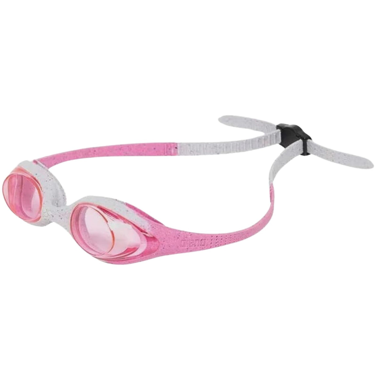 Arena Spider Junior Kids Swimming Goggles – Pink/Grey/Pink – Ages 6–12