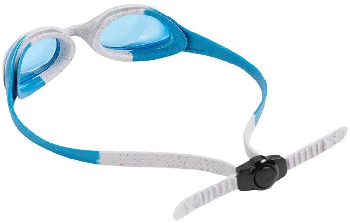 Arena Spider Junior Swimming Goggles in Blue/Grey/Blue – Ages 6–12