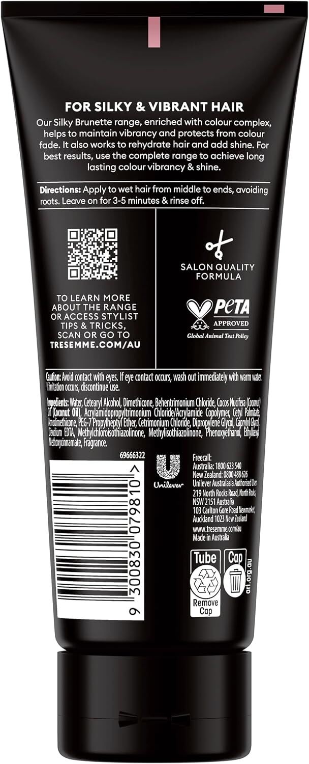 TRESemmé 200ml Silky Brunette Hair Mask with Colour Complex - Step 3