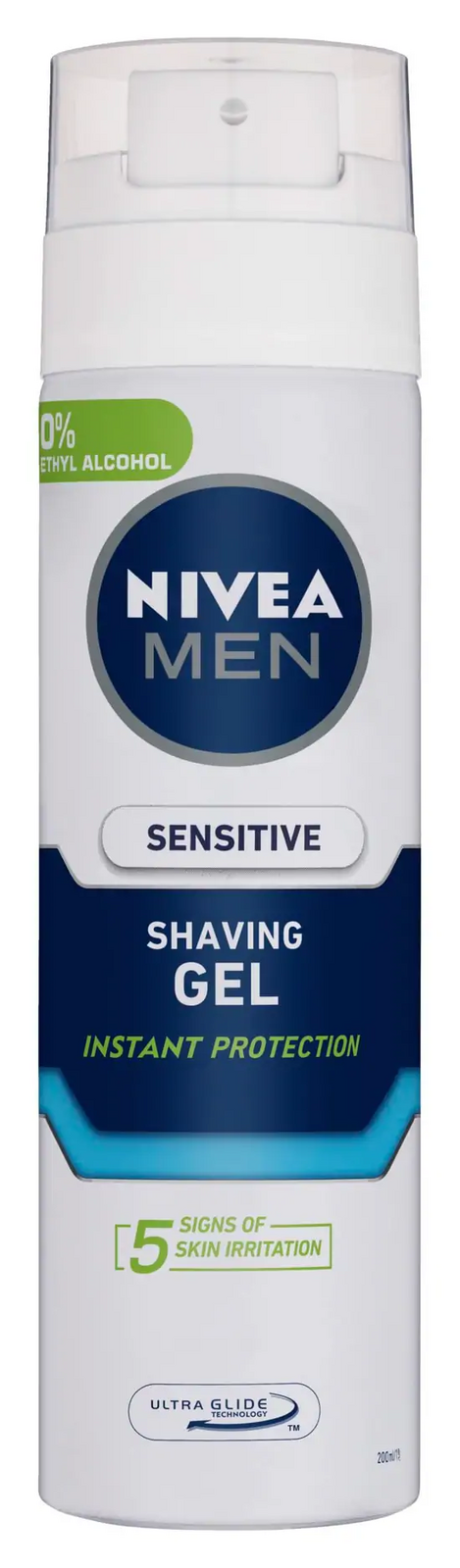 Nivea Men Sensitive Gift Toiletries Bag Shaving Gel Face Wash Moisturiser