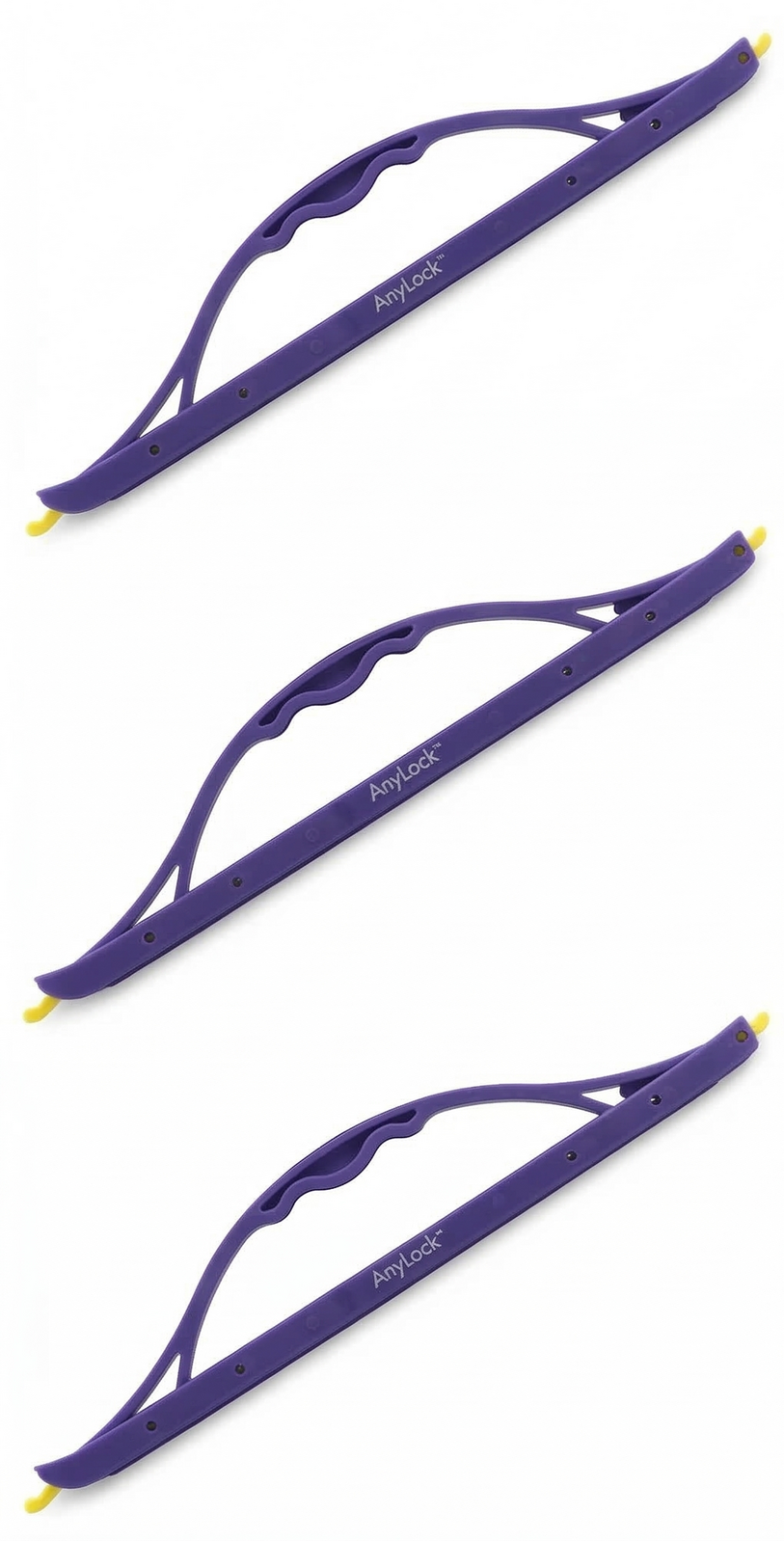 3x ANYLOCK 285mm Small Handle Sealing Rod - Reusable Clip Lock Sealers