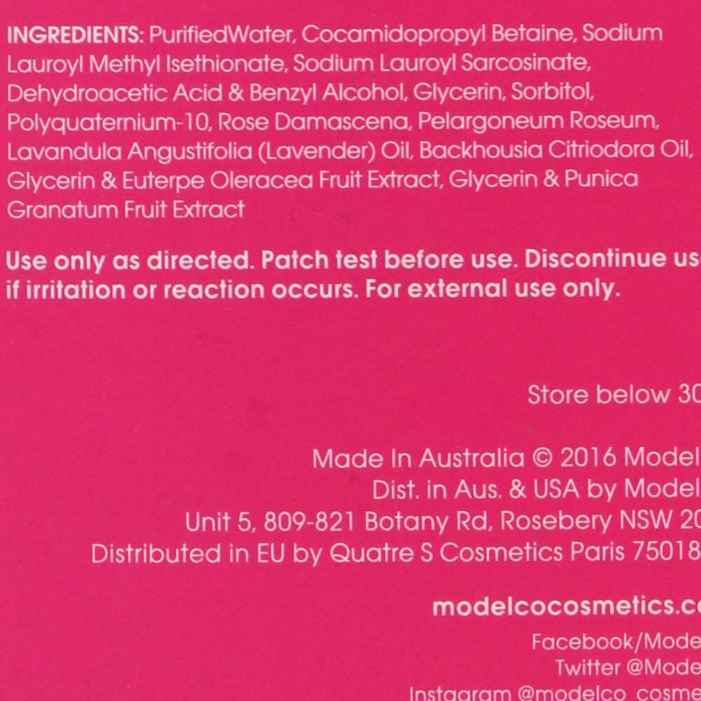 MODEL CO 110ml Gel Cleanser Gentle Daily All Skin Types