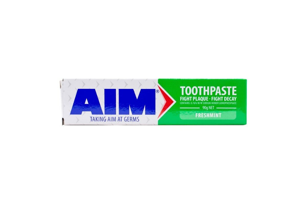12x Aim Freshmint Toothpaste 90g Bulk Pack