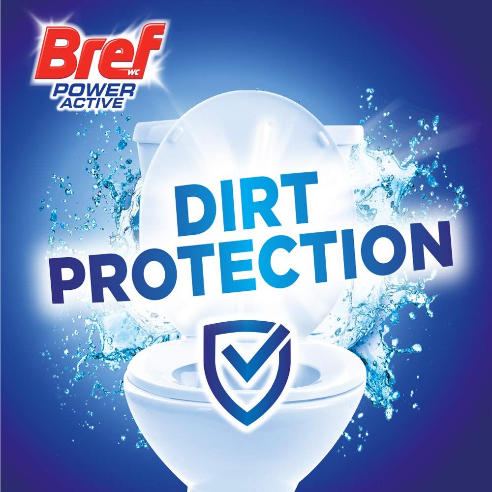 3x Bref Escapes 50g Toilet Rim Block Cleaner Pack - Hawaii Sensation (4 Function Air Freshener)