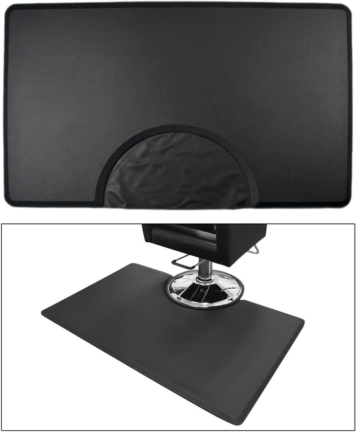 Barber Shop Chair Mat – Anti-Fatigue Salon Floor Mat for Hair Stylists – Rectangle Comfort Mat