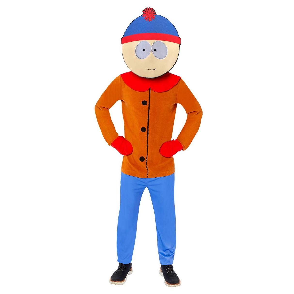 Stan South Park Costume - Officially Licensed - Mens Halloween & Party Outfit