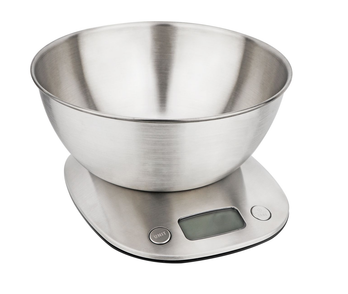Cuisena 5kg Kitchen Scale with Stainless Steel Bowl - Measures Dry & Wet Ingredients