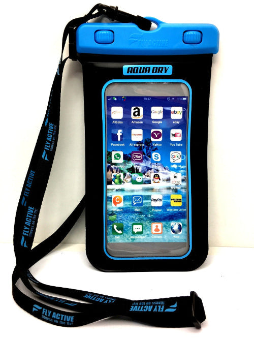Fly Active Aqua Dry Waterproof Phone Case - 3 Colours (IPX8 Pouch)