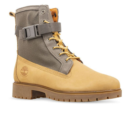Timberland Womens Jayne Rebotle 100% Waterproof Boots Shoes Winter Wheat Nubuck