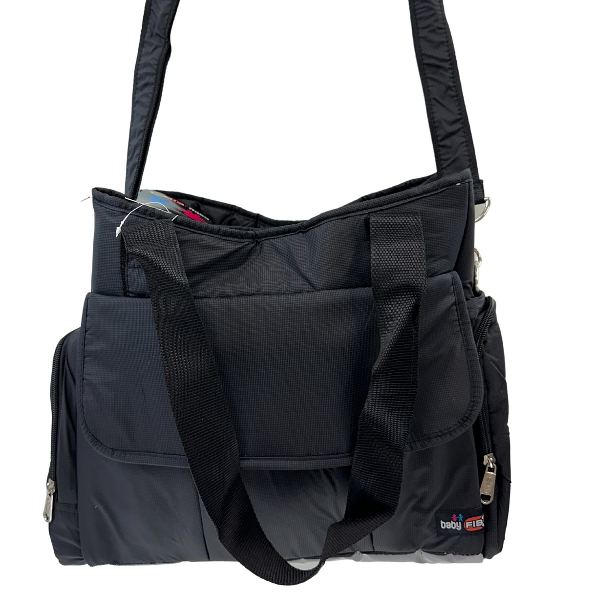 FIB Baby Nappy Travel Tote Bag - Black