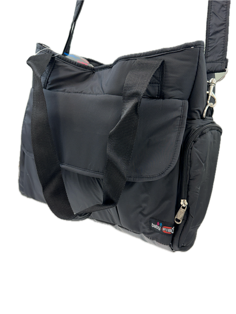 FIB Baby Nappy Travel Tote Bag - Black