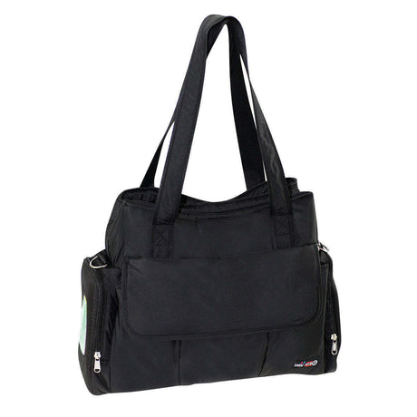 FIB Baby Nappy Diaper Tote Bag - Black