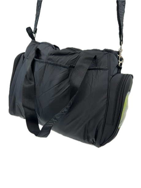 FIB Baby Nappy Diaper Tote Bag - Black