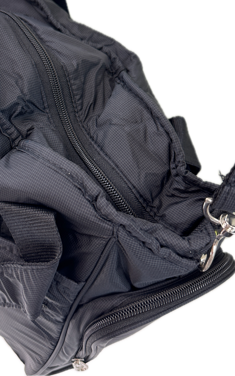 FIB Baby Nappy Diaper Tote Bag - Black