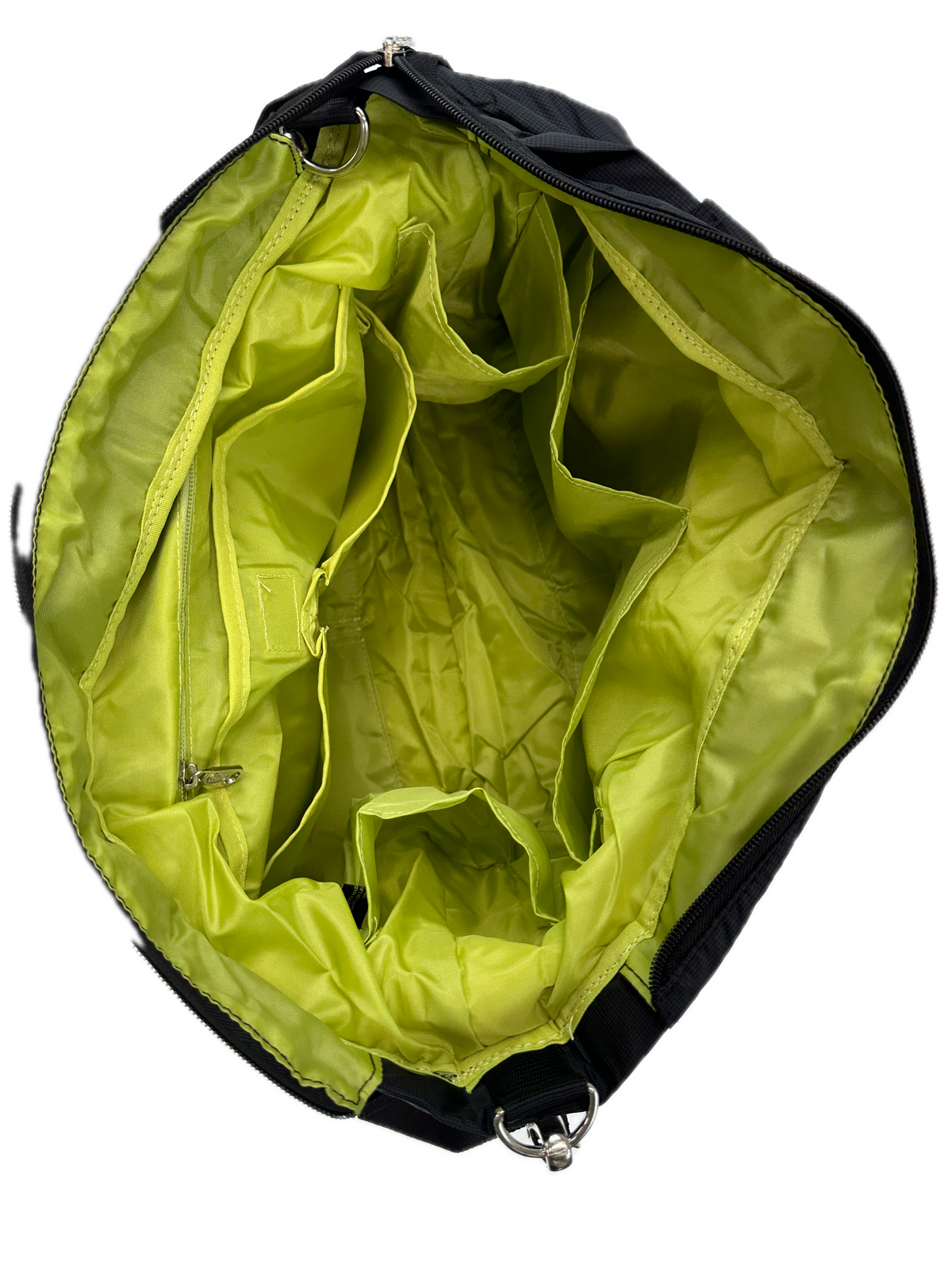 FIB Large Baby Nappy Bag Diaper Maternity Milk Mummy Changing Travel Tote - Black