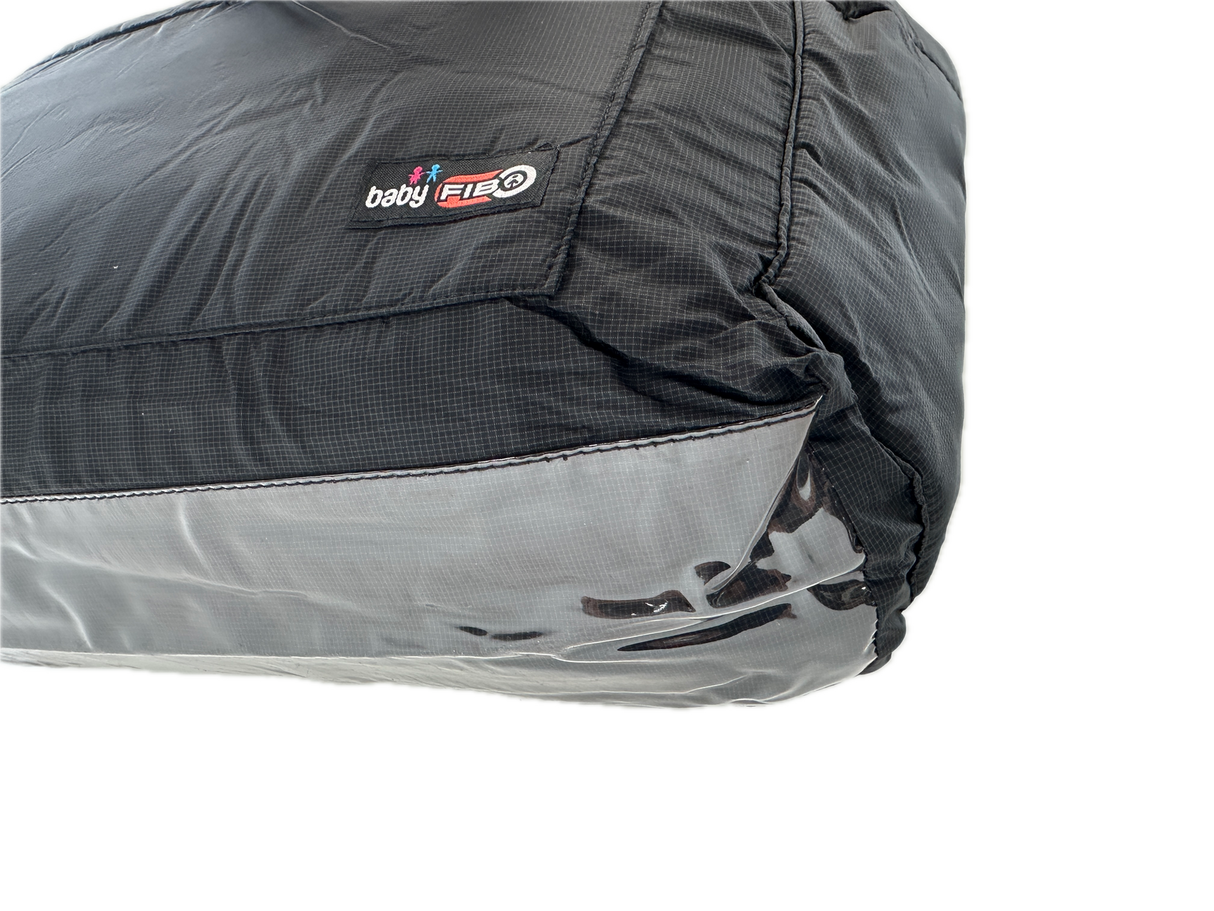 FIB Large Baby Nappy Bag Diaper Maternity Milk Mummy Changing Travel Tote - Black